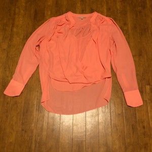 Joan Vass Crossover Top Size L